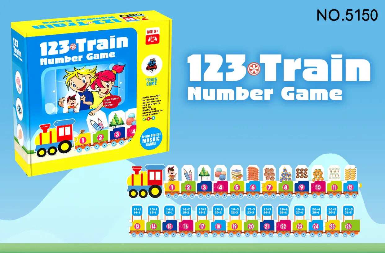 Train Number Game for kids in Kuwait